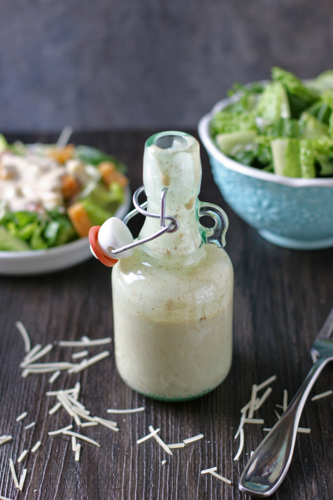 Homemade caeser dressing never tasted so good.