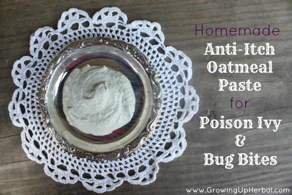 Toxic Free DIY Mini Series: How To Make An Anti-Itch Oatmeal Paste