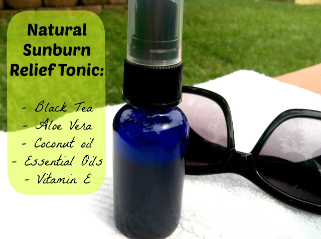 Toxic Free DIY Mini Series: Sunburn Relief Tonic