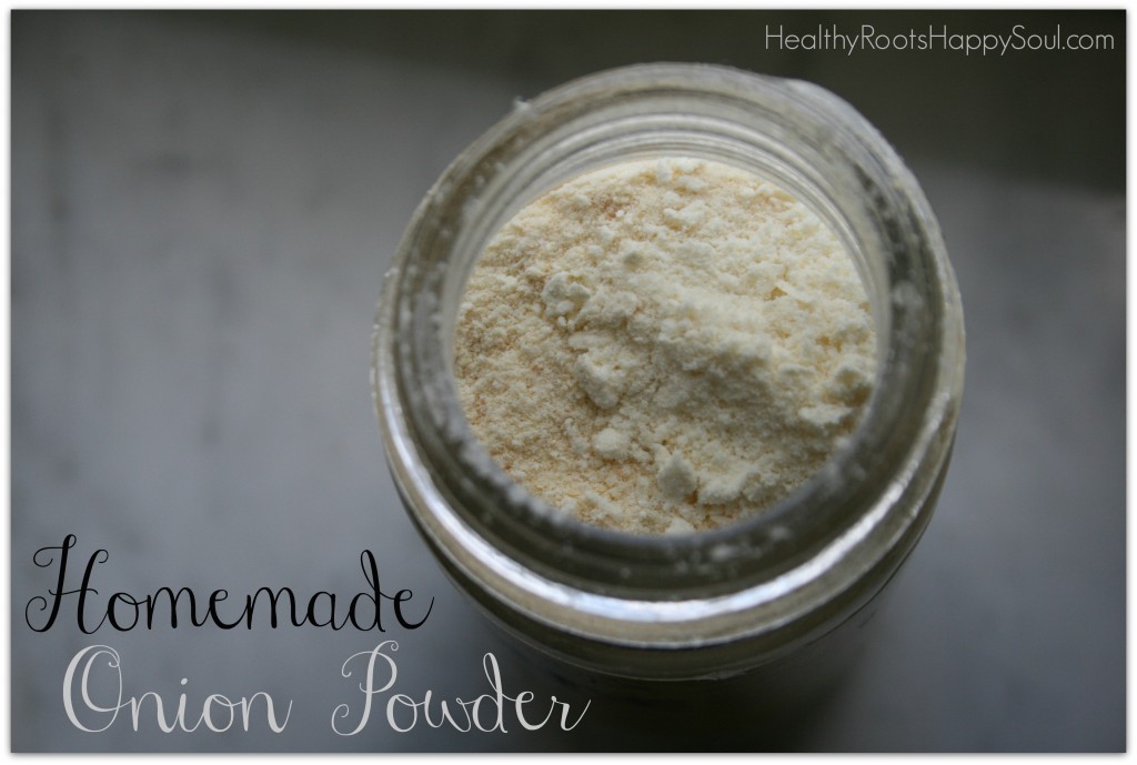 Learn how to make homemade onion powder!