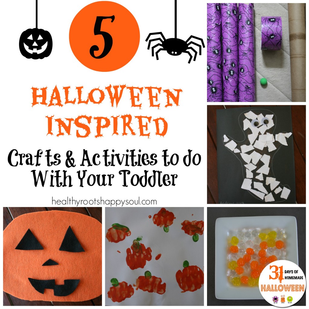 Halloween inspired kid crafts