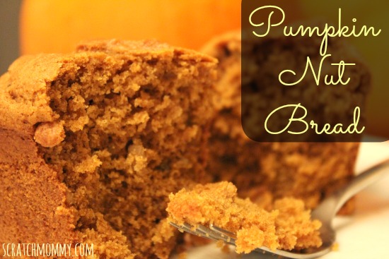 PumpkinNutBreadCloseUpFork