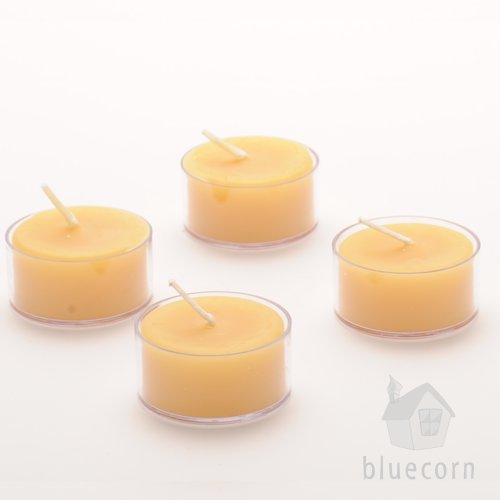 Give the gift of warmth and purity with beeswax tea light candles (& they make great stocking stuffers!)