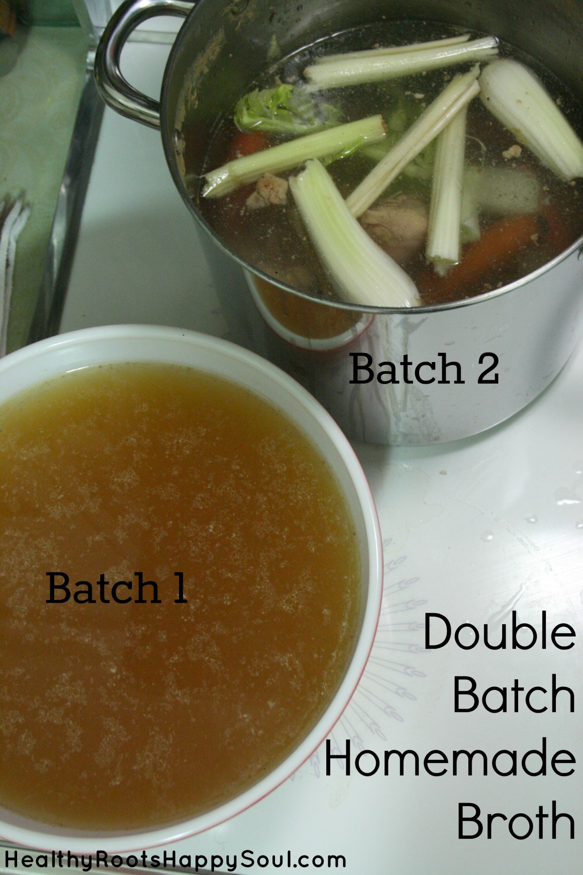 Double Batch Homemade Broth
