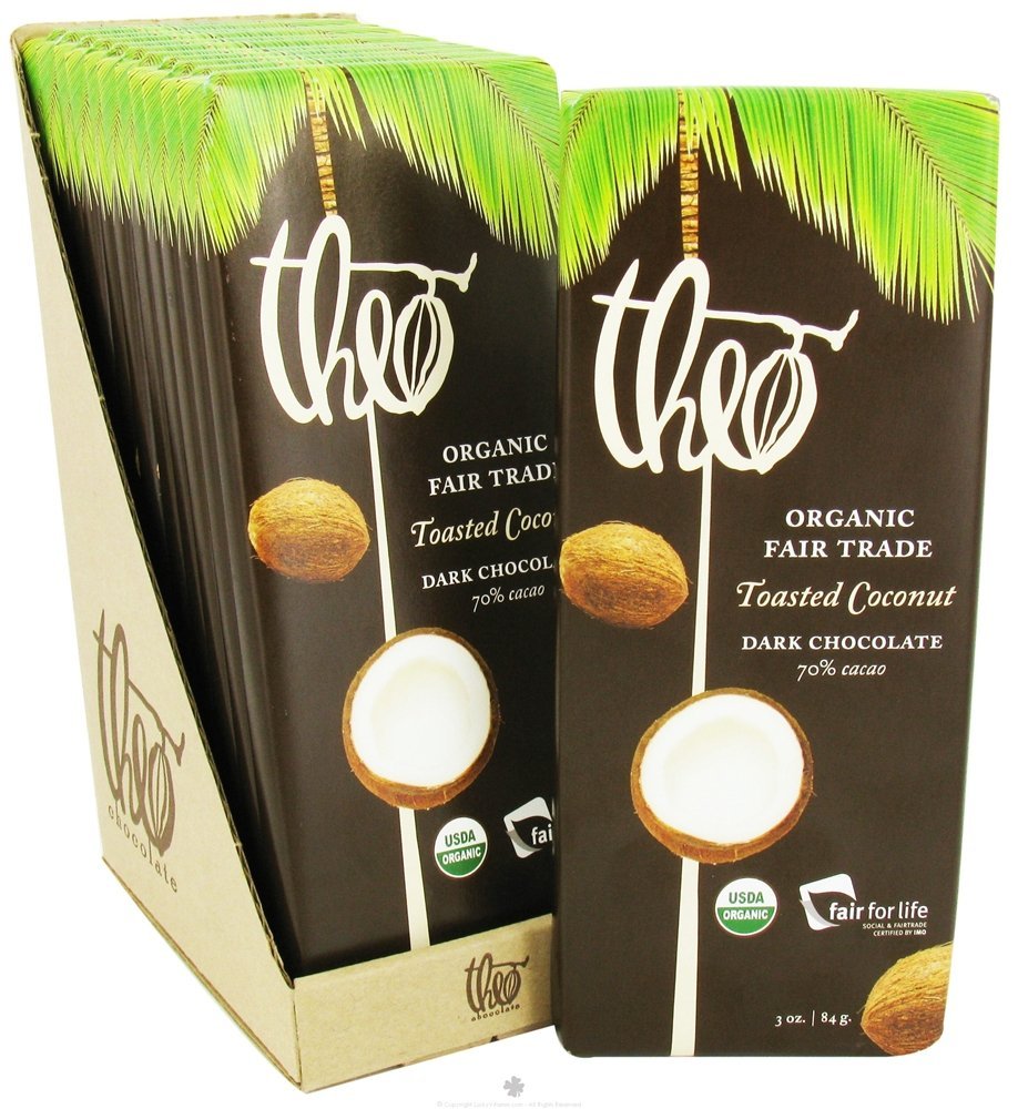 Soy-free, GMO-free chocolate with toasted coconut. Yes. Please.