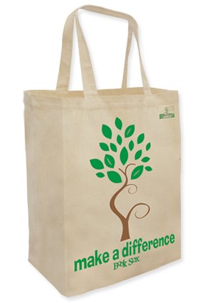 Tote bags are an inexpensive gift and can be easily stuffed into stockings!