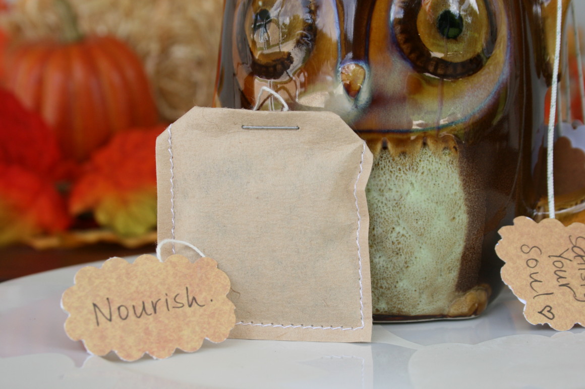 DIY Unbleached Tea Bags