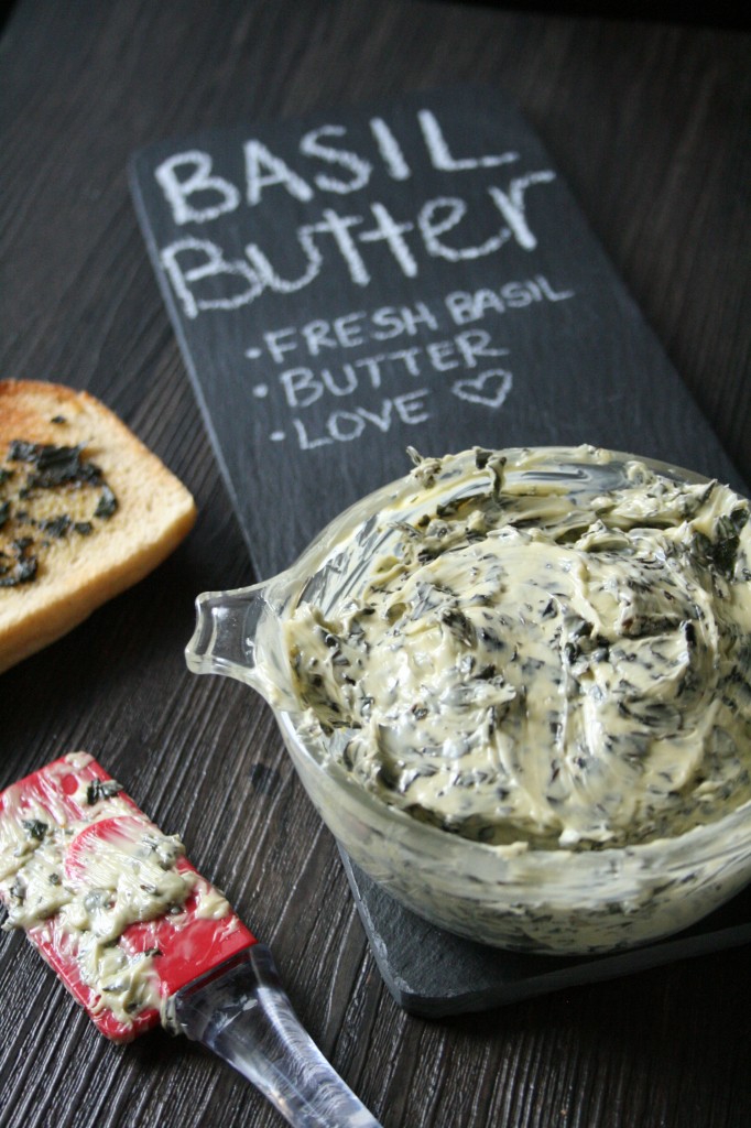 A Simple Basil Butter Recipe... plus, a really fun story with photos!