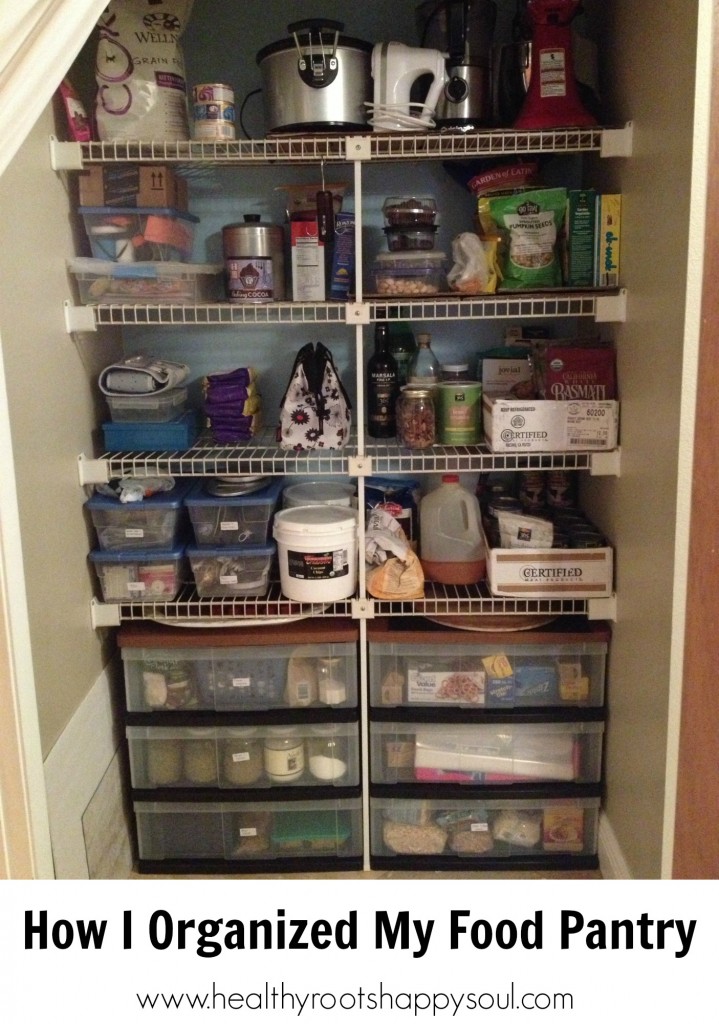 How I Organized My Food Pantry
