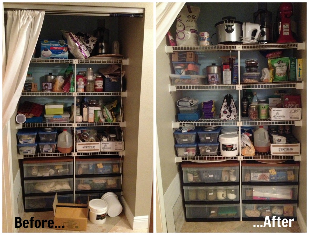 How I Organized My Food Pantry