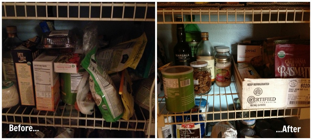 Organizing my food pantry