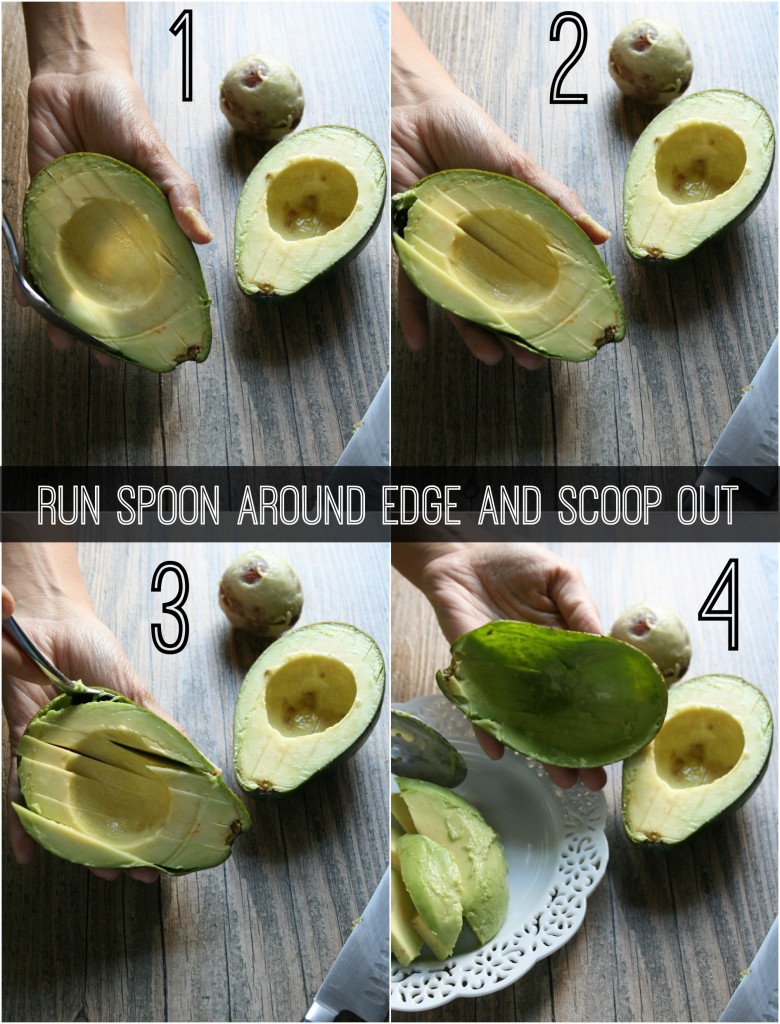 The best way to cut an avocado! 