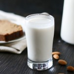 This DIY almond milk contains the perfect water-to-almond ratio and is naturally sweetened with real maple syrup and vanilla. So yummy!