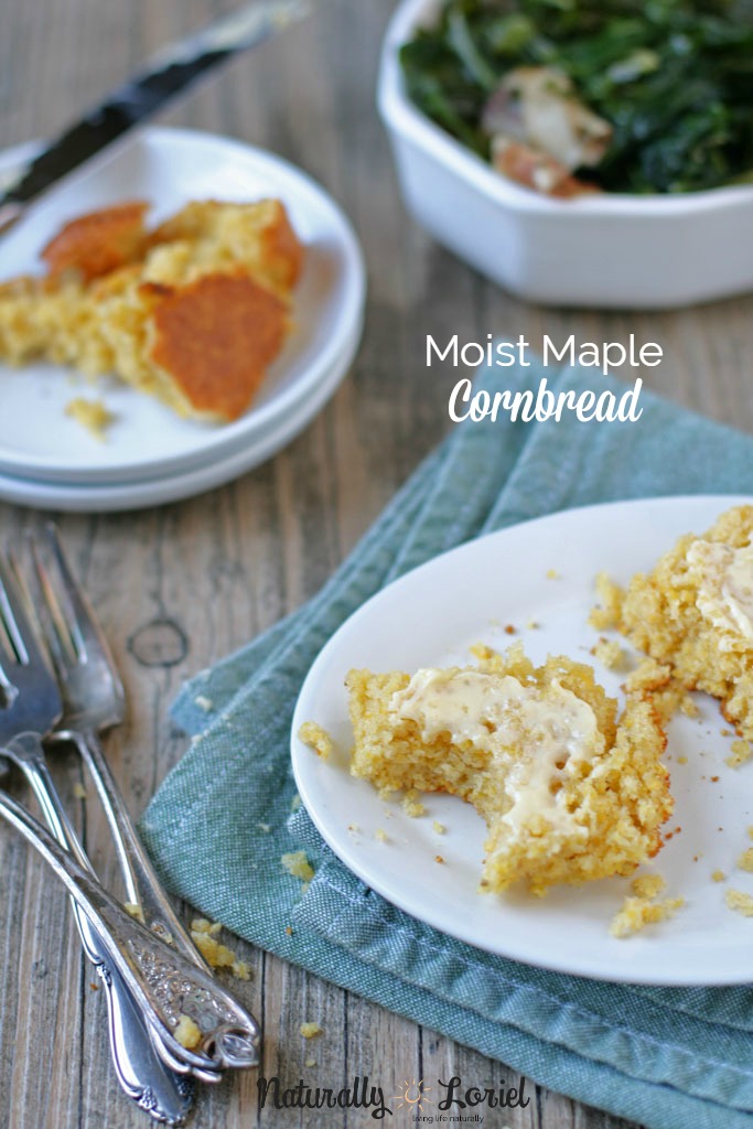 Moist Maple Cornbread