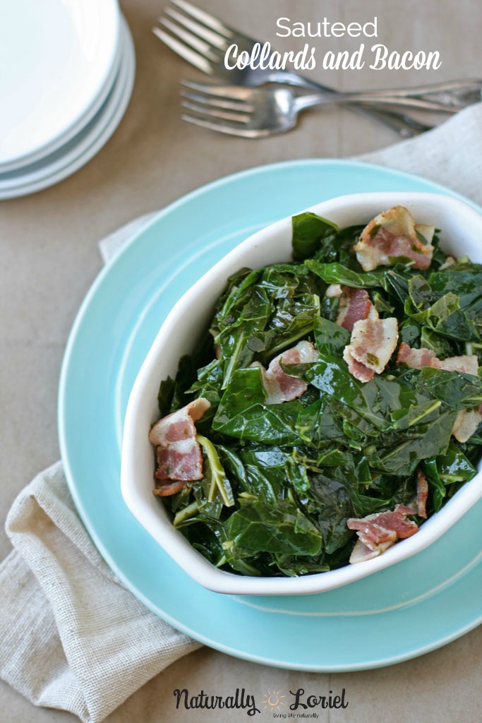 Sauteed Collards and Bacon