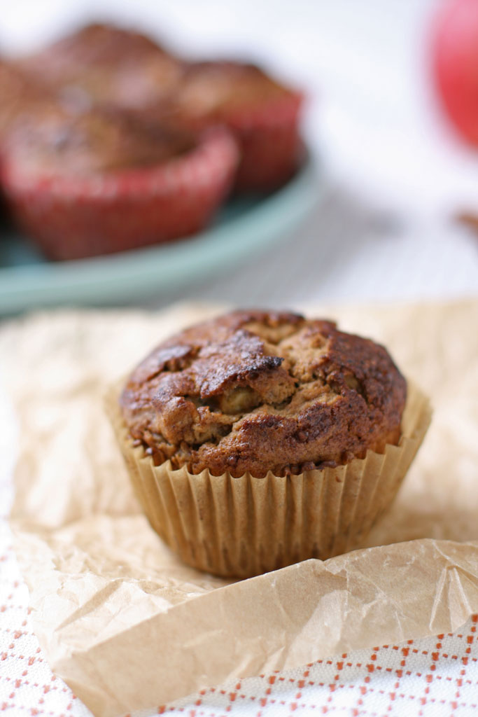 Chunky Apple Cinnamon Muffins