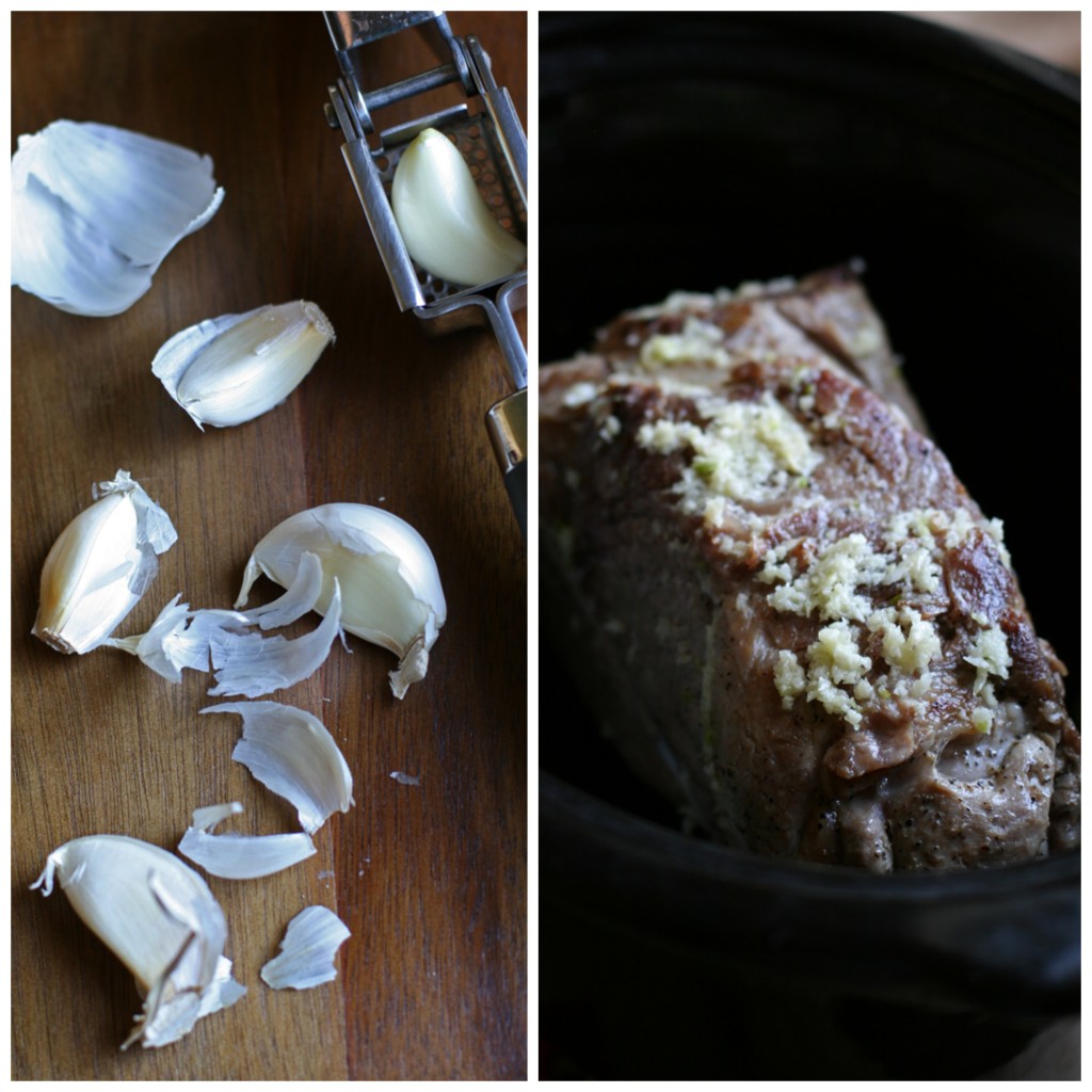 Break out the slow cooker! This garlic seared pork and kraut recipe is seriously one that will please the whole family. Plus, it's rich with probiotics!