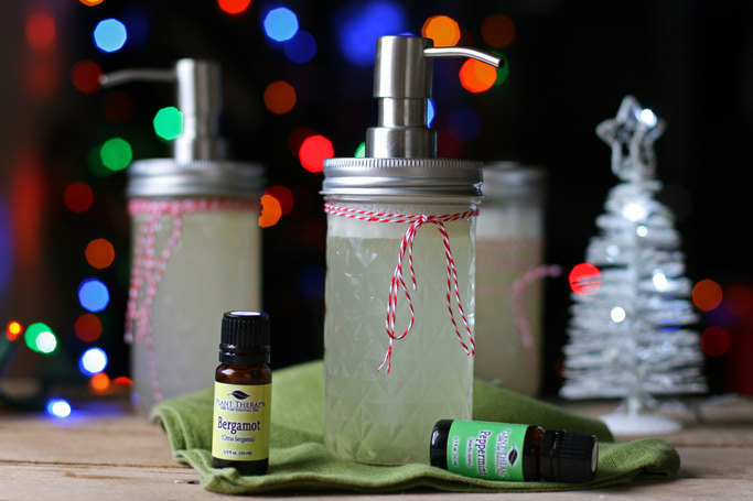 DIY Peppermint Hand Soap