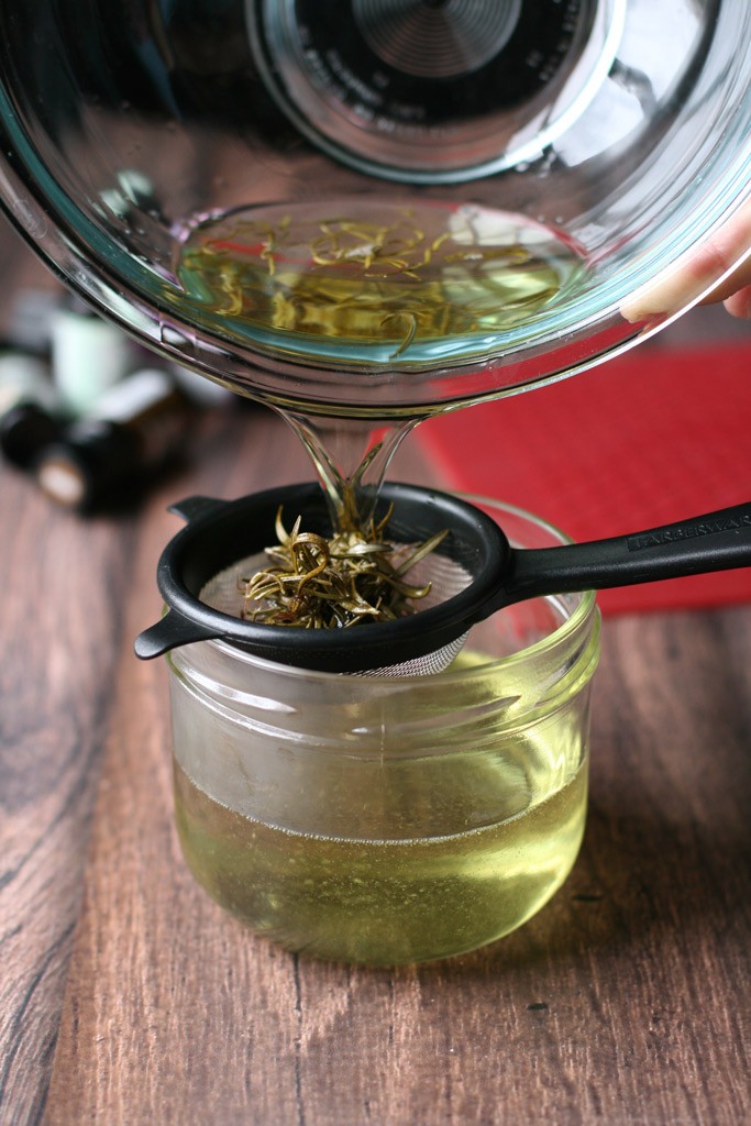 Suffering from dandruff? Try this DIY rosemary infused coconut oil dandruff treatment; it's loaded with natural ingredients that fight off dandruff. You will also learn about why you may be experiencing dandruff, too.