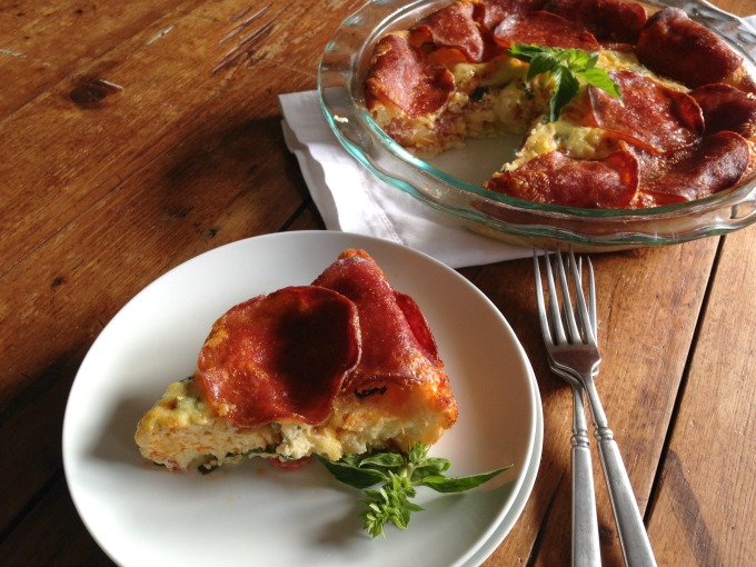 Grain-Free Pizza Quiche