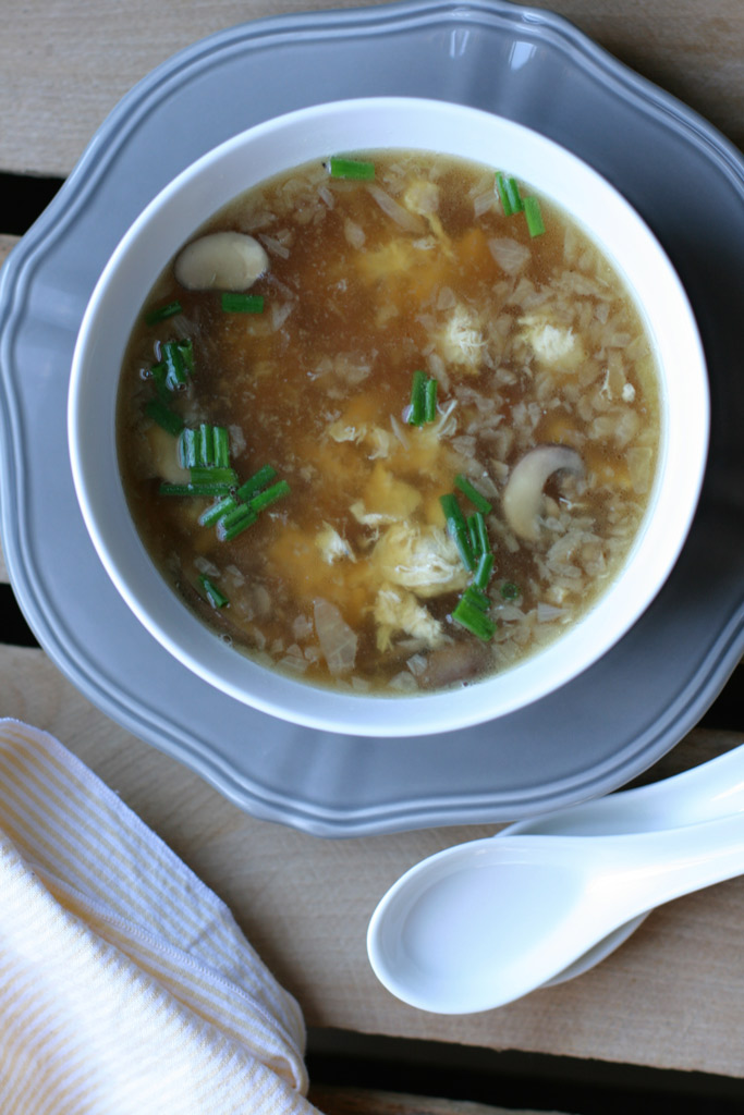 The best recipe for someone who is sick is a comforting and perfected egg drop soup. Packed with nourishing eggs and bone broth, it'll warm any sick soul!