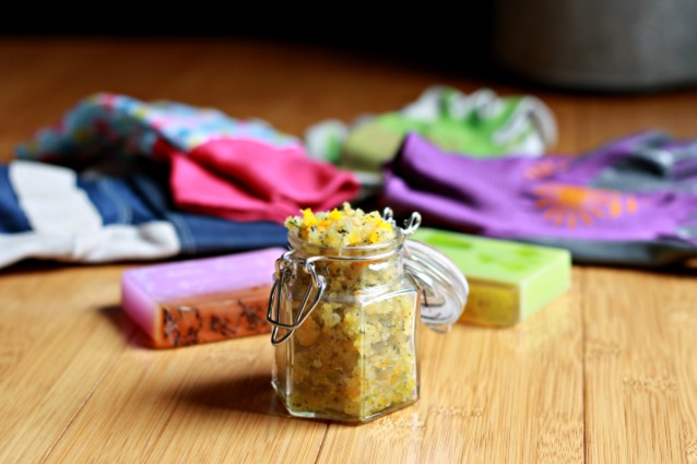 Gardening Hand Care Tips + Citrus & Rosemary Healing Hand Scrub