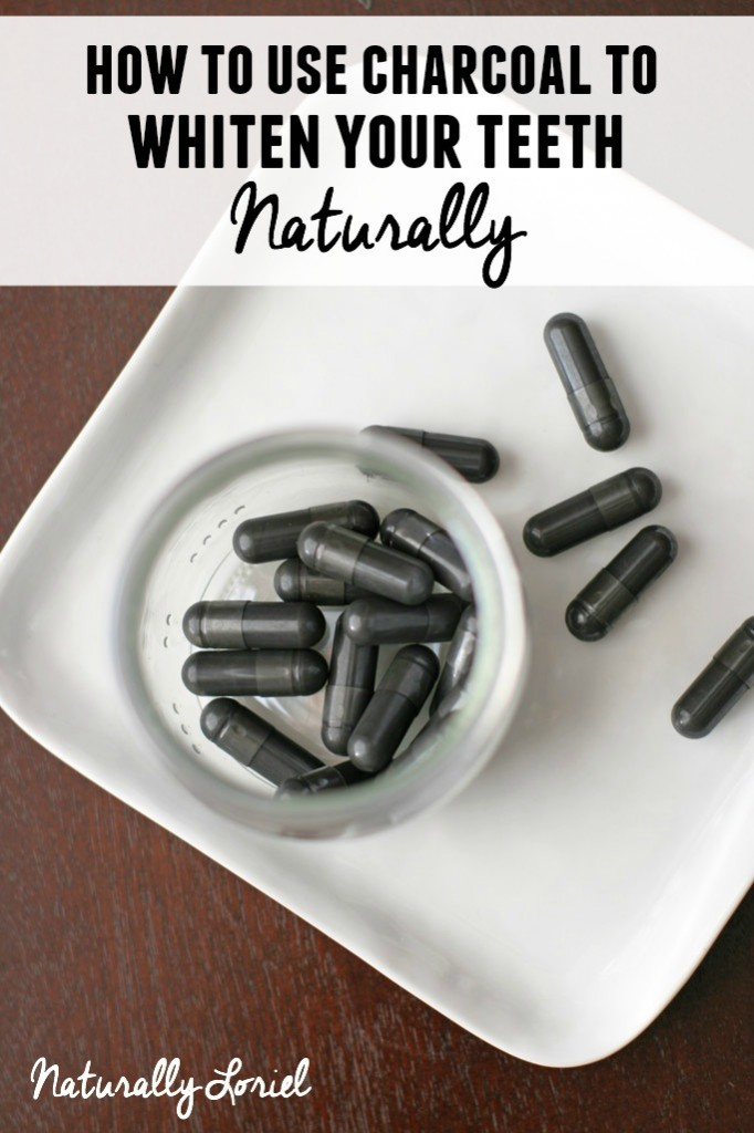 Ditch the chemical whitening strips that make you foam at the mouth and use activated charcoal to whiten your teeth naturally. It's easy and effective!