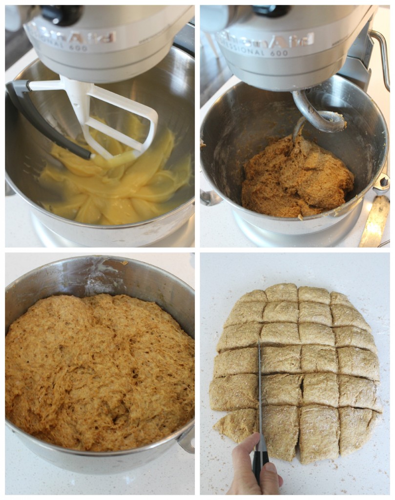 These whole wheat pumpkin dinner rolls are light, fluffy, perfectly moist, chewy, and fragrant with pumpkin spice. Add the honey butter and your family will love them! 