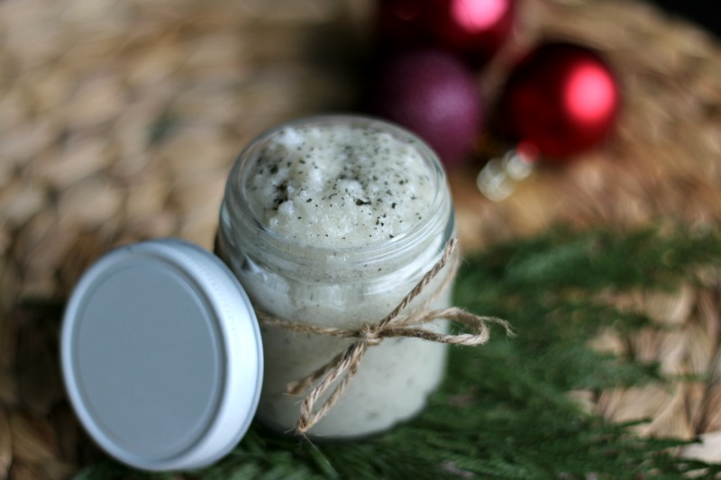 DIY Peppermint Sugar Scrub