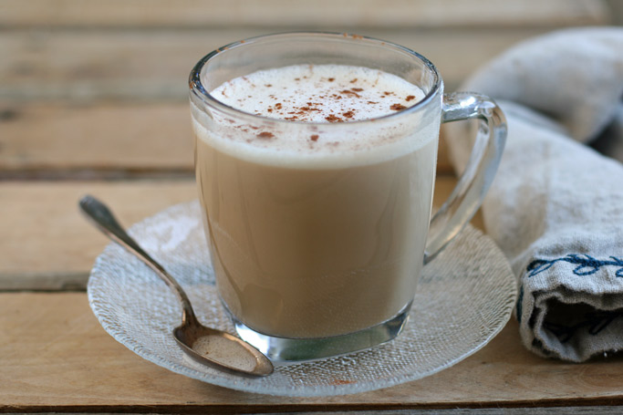 Dairy-Free Chai Tea Latte (with a superfood ingredient) + Digestion Problems