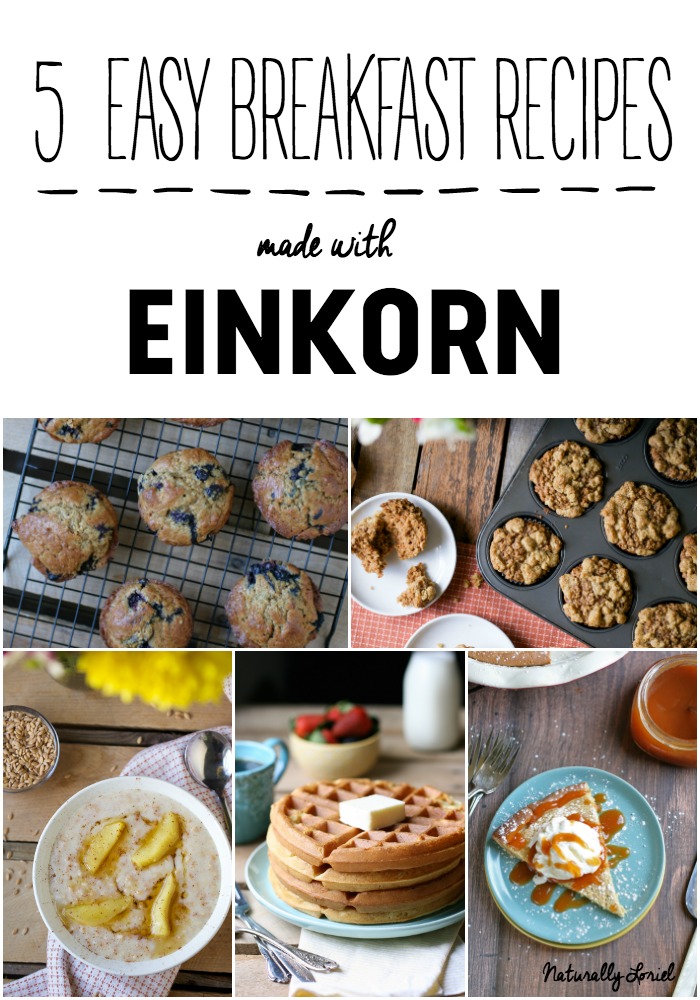 easy breakfast recipes with einkorn